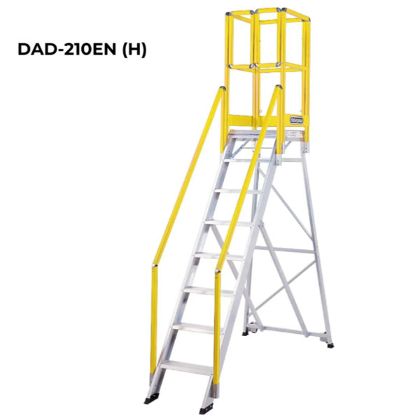 Thang nhôm có bệ đứng an toàn Hasegawa DAD-210EN (H)