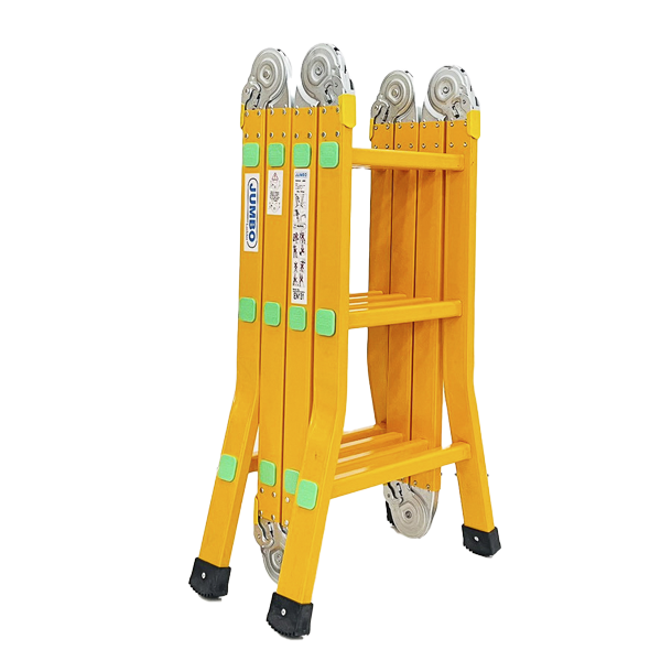 Thang nhôm gấp 4 đoạn JUMBO B203