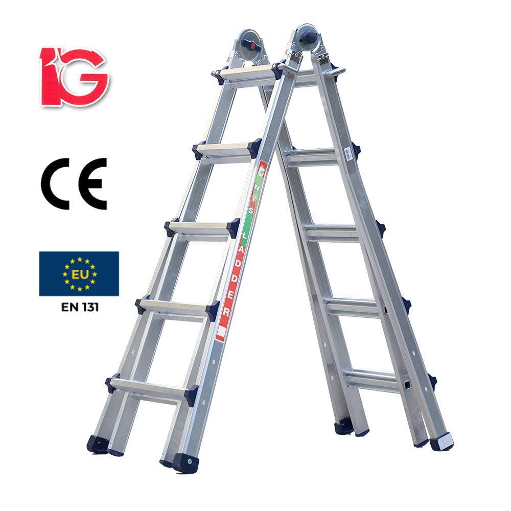 Thang Nhôm Rút Chữ A Hàn Quốc IG NTS-45