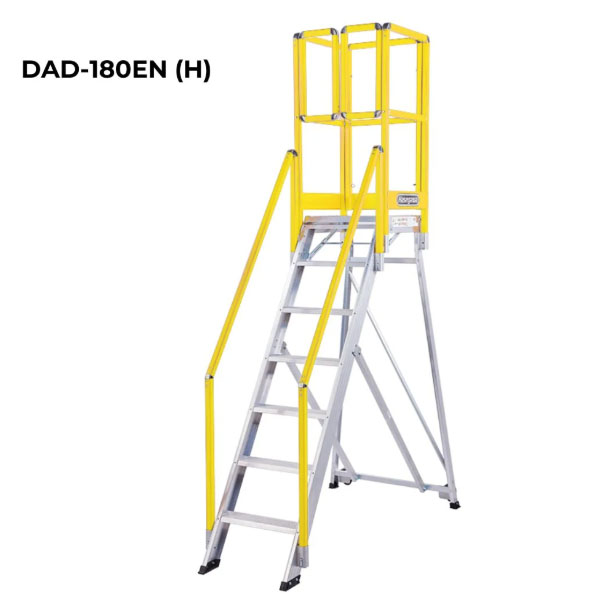 Thang nhôm có bệ đứng an toàn Hasegawa DAD-180EN(H)
