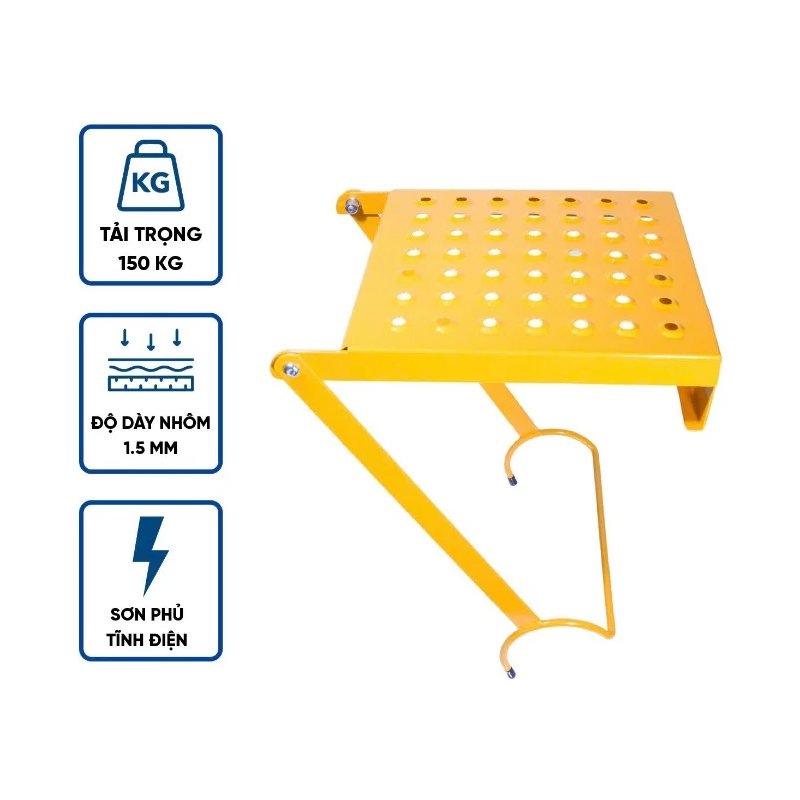 Phụ kiện gắn bậc thang nhôm mở rộng Nikawa NKPK-01