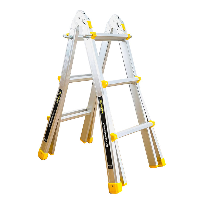 Thang nhôm rút chữ A 1.4m Sumika SKM403A