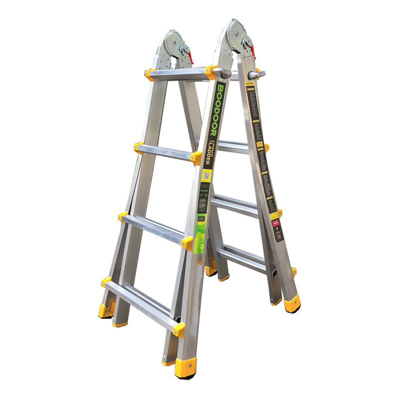 Thang nhôm rút lồng chữ A 2m Boodoor RL40