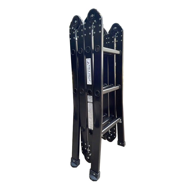 Thang nhôm gấp 4 khúc 3 bậc Việt Pháp VP01