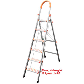 Thang nhôm ghế Unigawa UN-6A (1.42m)