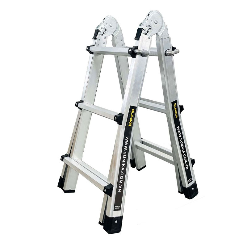Thang nhôm rút chữ A 1.4m Sumika SKM403
