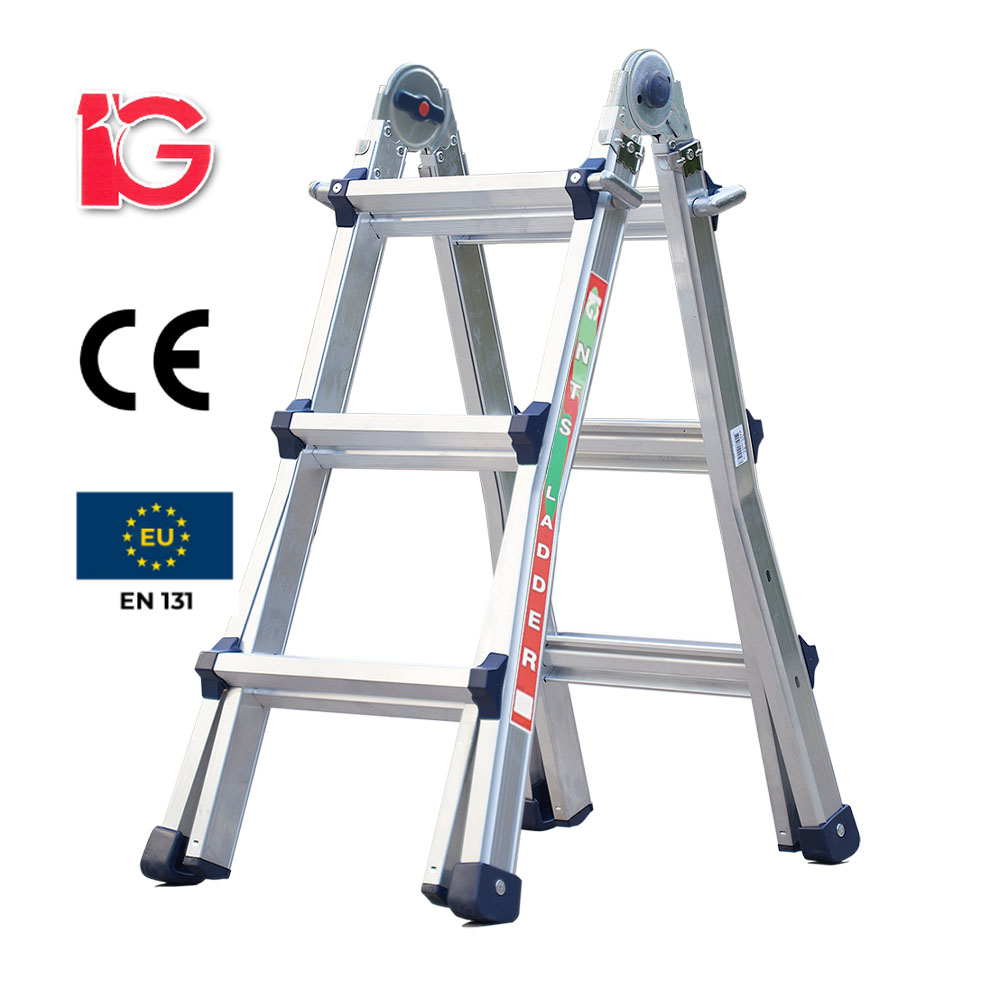 Thang Nhôm Rút Chữ A Hàn Quốc IG NTS-43