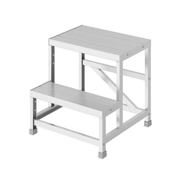 Thang nhôm bàn 2 bậc 60x50cm Hasegawa DB-2650a