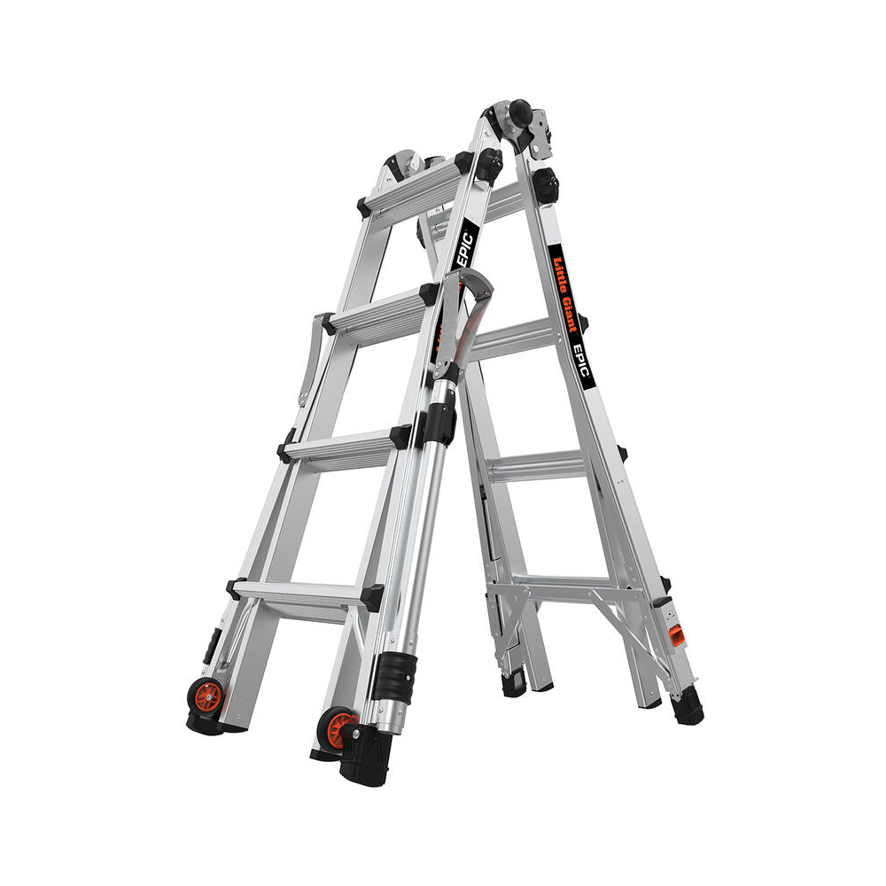 Thang nhôm rút chưa A Little Giant Epic M17 16817-818 (Có chân cân bằng )