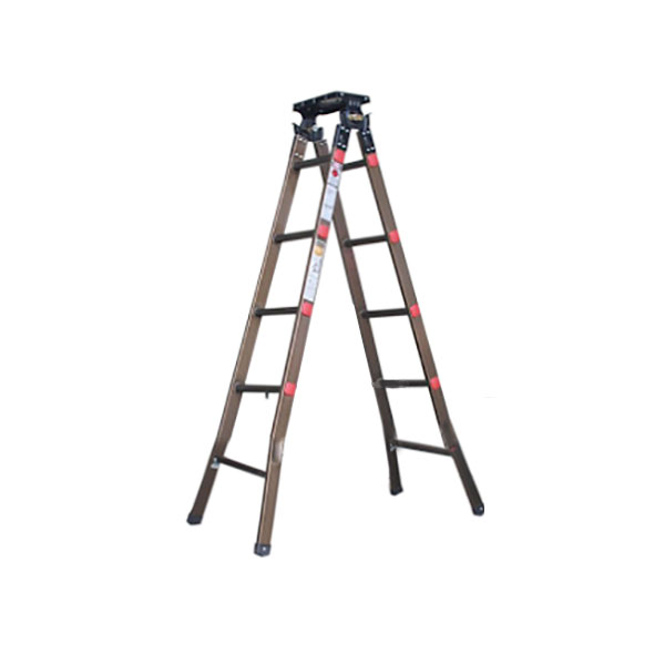 Thang nhôm chữ A phổ thông 2m Boodoor N20 (Xi nâu)