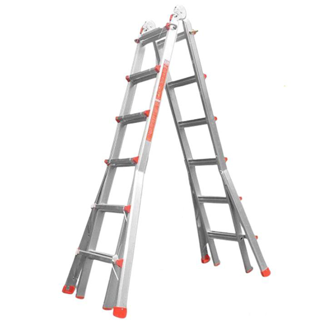 Thang nhôm gấp trượt đa năng AD06