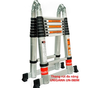 Thang nhôm rút đôi chữ A Unigawa UN-560M 5.6m