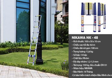 Thang Nikawa NK-48 - dòng thang nhôm được ưa chuộng nhất hiện nay