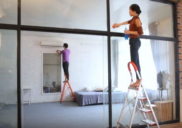 Thang nhôm - Dụng cụ hỗ trợ đắc lực cho công việc dọn nhà ngày Tết