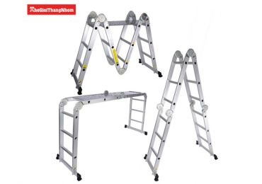 Tiết lộ những mẹo sử dụng thang nhôm xếp 4 đoạn được bền lâu