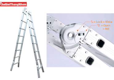 Bộ sưu tập thang chữ A thương hiệu Nikita có tải trọng 120 kg