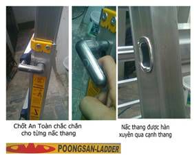 Đặc Điểm Thang Nhôm Poongsan Hàn Quốc