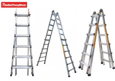 Tổng hợp 5 mẫu thang rút chữ A đáng mua đầu 2019