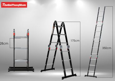 Các mẫu thang nhôm gấp dành cho gia đình bán chạy 2018